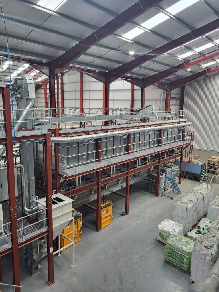 Seed Technology’s new future-proofed automated grass seed mixing plant