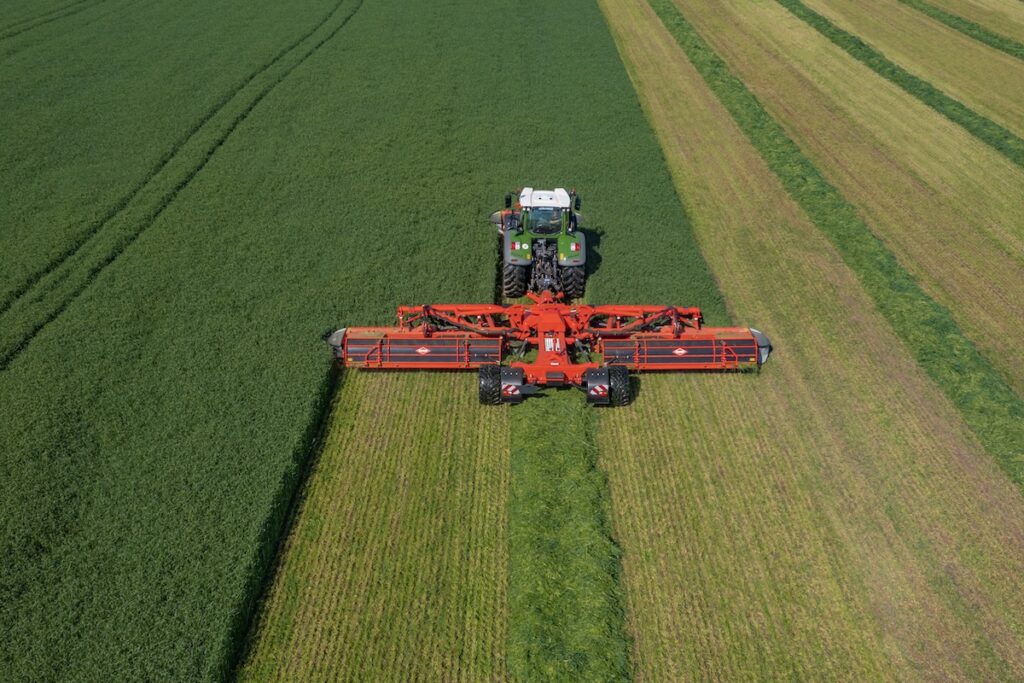 Flagship mower gains joystick and section control